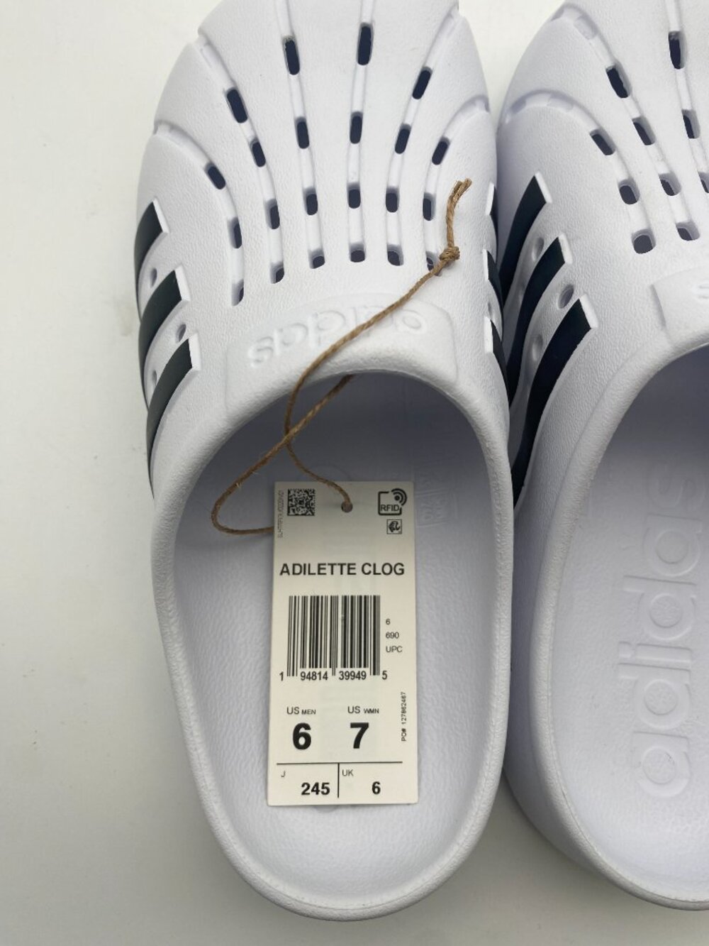 ADIDAS ADILETTE CLOGS SLIP ON SLIDE # FY8970 US MEN'S SIZE 6 - Picture 5 of 5